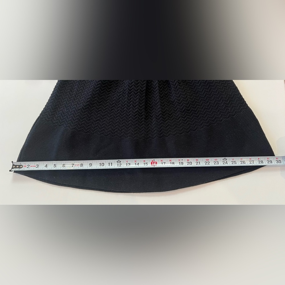 Jessica Simpson Black 3/4 Sleeve Dress Textured - Picture 5 of 12